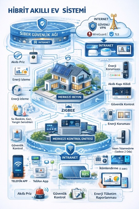Smart Eco Home System Diagram